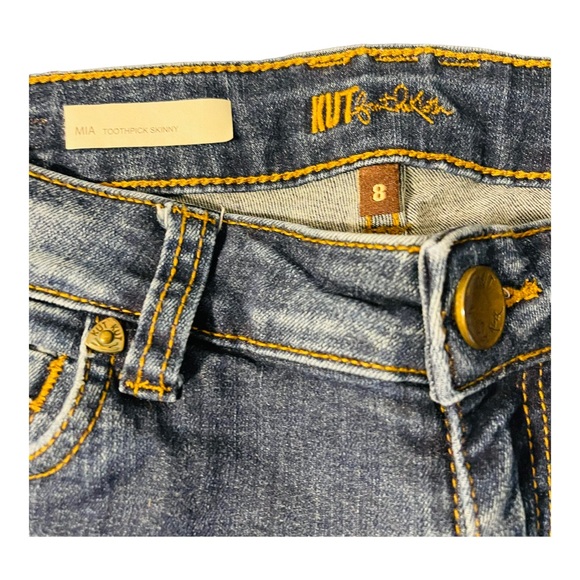 Kut from the Kloth Mia toothpick skinny jeans - Picture 2 of 4